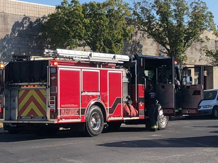 Burning backyard trees, structure threaten homes in Fairfield