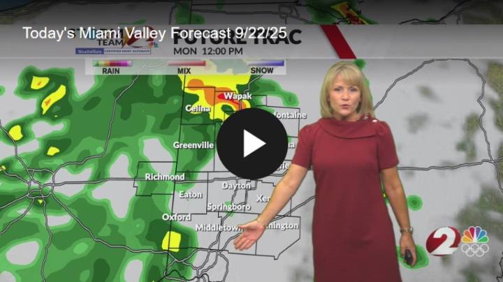 Much-needed rain this week, and feeling more humid