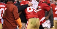 What is the most memorable moment between the 49ers and the Saints?