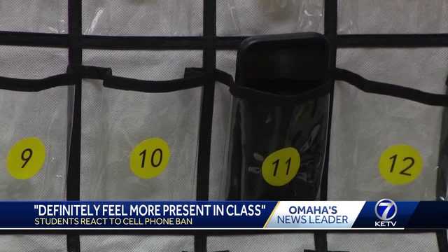 Nebraska students adapt to cellphone ban in schools