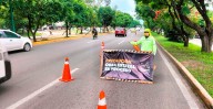 ¡Precaución! Hay brigadas limpiando el Periférico de Morelia