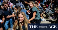 Charlie Kirk shot dead: Witnesses describe ‘mass panic’ at Utah Valley University