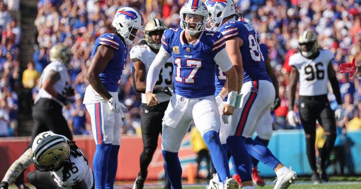 Josh Allen combines for 3 TDs and Bills improve to 4