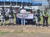 GUARDIA NACIONAL RECUPERA DOS TRACTOCAMIONES ROBADOS