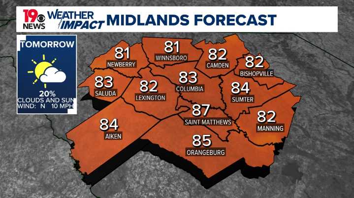 Midlands enjoy clear skies and cool September temperatures