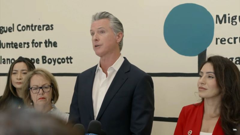 Gobierno de Gavin Newsom se enfrenta a una posible investigación por un tuit sobre Kristi Noem