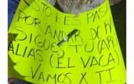 Sigues tu Arón... dejan cartulina en otros dos ejecutados