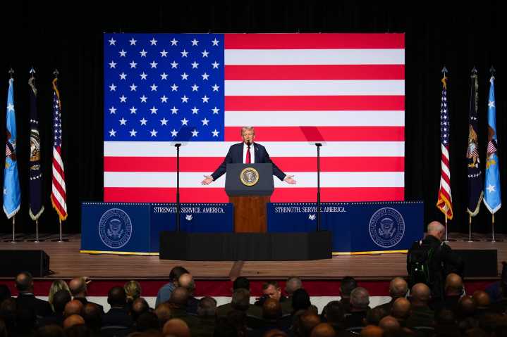 Trump Hints at Using Military to Quell Domestic Dissent and “Enemy From Within”