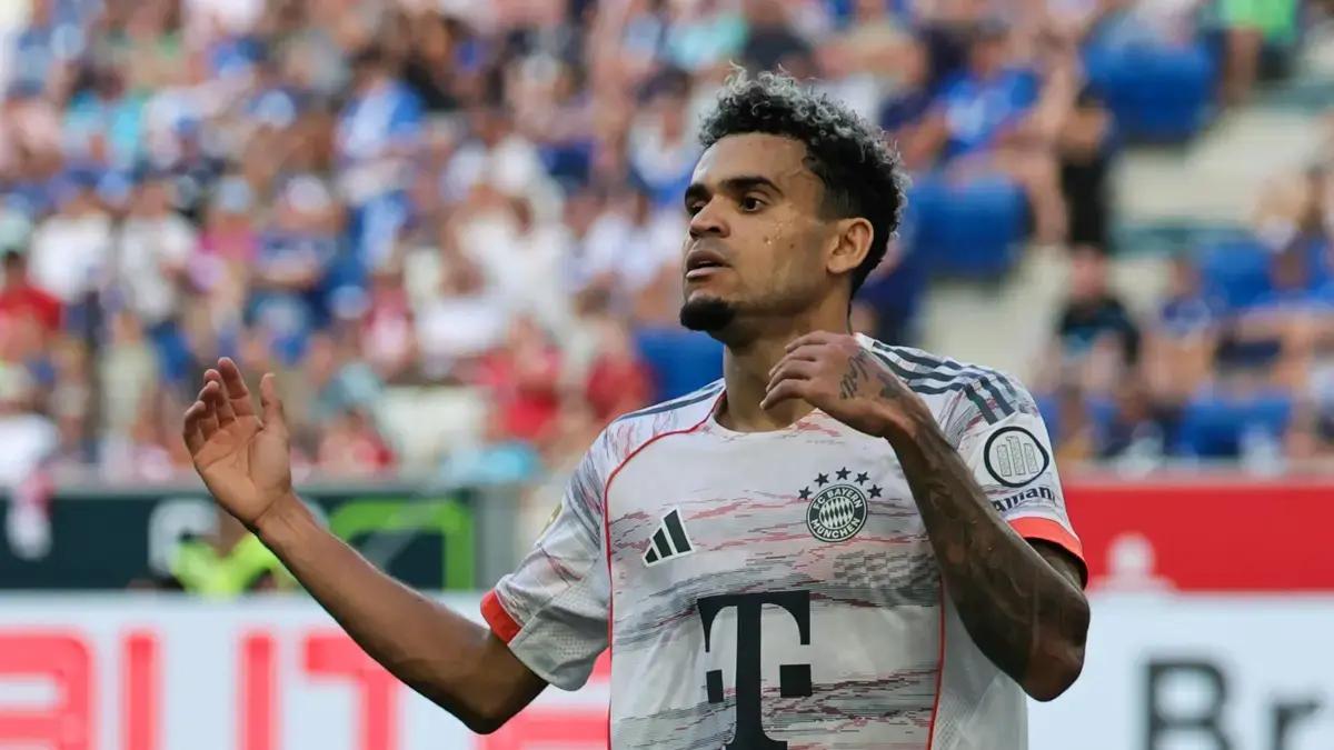A Luis Díaz lo rajaron en Alemania tras la goleada de Bayern Múnich en la Bundesliga: la prensa no le perdonó un gol errado y la calificación fue baja