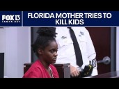 Florida mother accused of trying to kill her kids gets no bond
