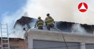 Incendio en puesto de frituras del Centro causa pánico