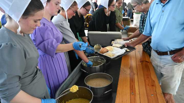 Amish dinner raises funds for Quincy Volunteer Fire Department