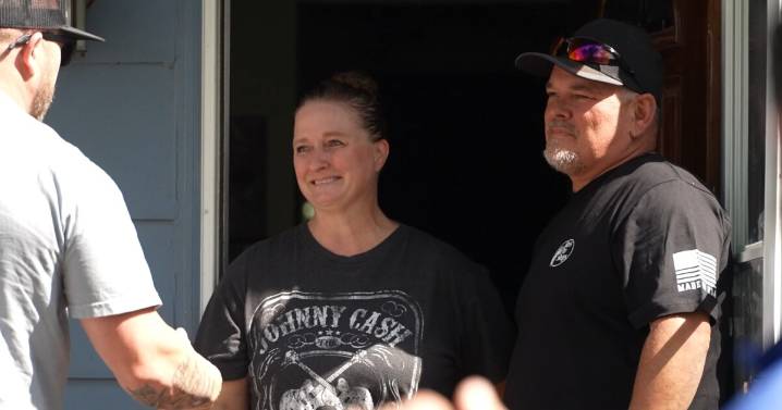 Montana veteran surprised with free roof from a local company