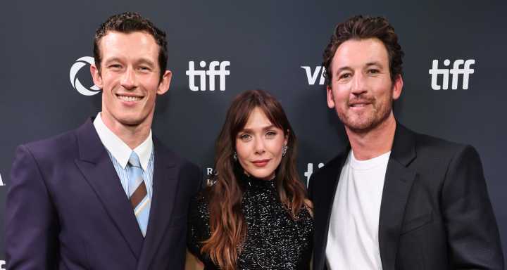 Callum Turner, Elizabeth Olsen, & Miles Teller Premiere New Movie ‘Eternity’ at TIFF 2025 | 2025 Toronto International Film Festival, Callum Turner, Da'Vine Joy Randolph, David Freyne, Elizabeth Olsen