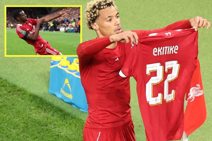 Which Liverpool games Hugo Ekitike will miss after comical red card in Carabao Cup
