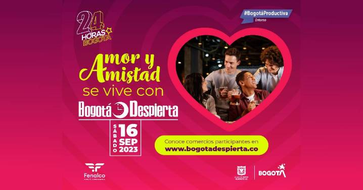Bogotá Despierta: miles de personas salieron a celebrar Amor y Amistad con descuentos y cultura