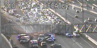 Police detail crash that killed young person on central Las Vegas interstate