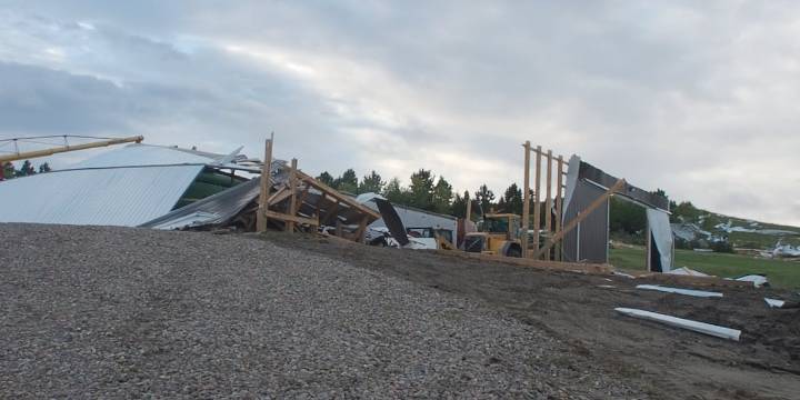 Possible twister levels farm shed