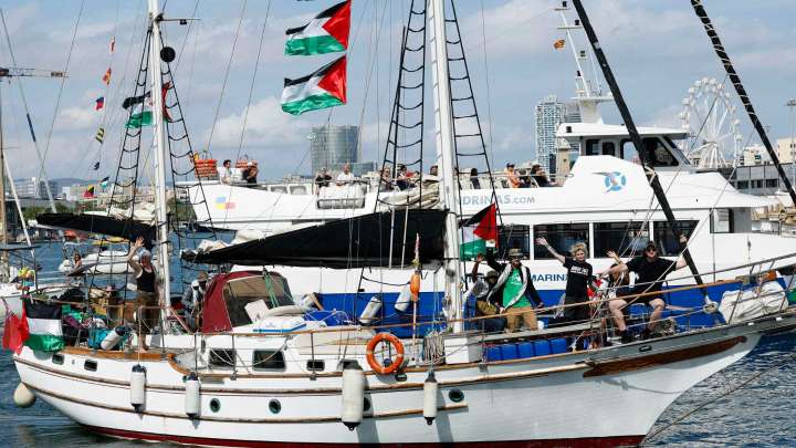 La Global Sumud Flotilla Se Dirige a Túnez