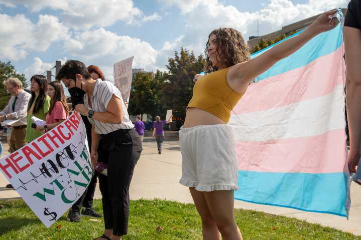‘Thrown our kids to the wolves’: University of Michigan urged to defy Trump, protect trans rights
