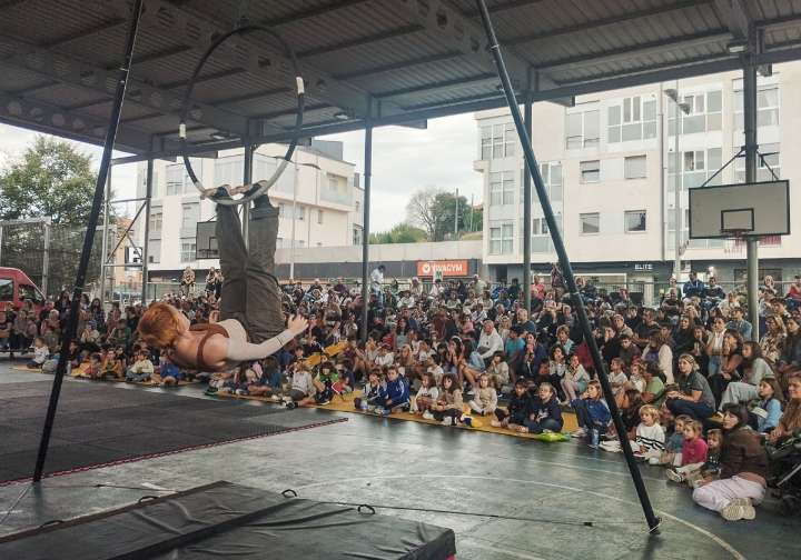 El circo más joven retumba en Torrelavega