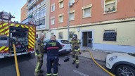 Muere una persona en el incendio de un piso en Badajoz