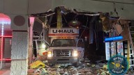 Suspects crash U-Haul into Michigan hookah store, try to steal ATM