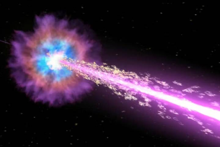 Explosión de rayos gamma sorprende a astrónomos
