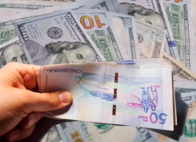 Dólar inicia la semana a la baja y el peso colombiano se ubica como la sexta moneda emergente más revaluada