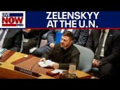 Zelenskyy speaks at UN Security Council discussing war in Ukraine
