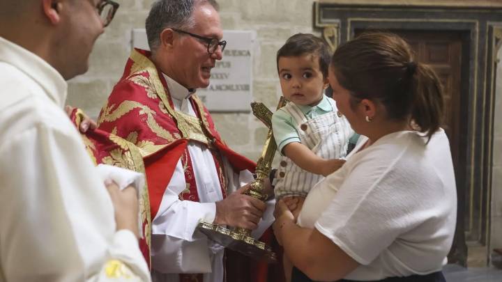 La devoción por el Santo Cristo pasa de generación en generación