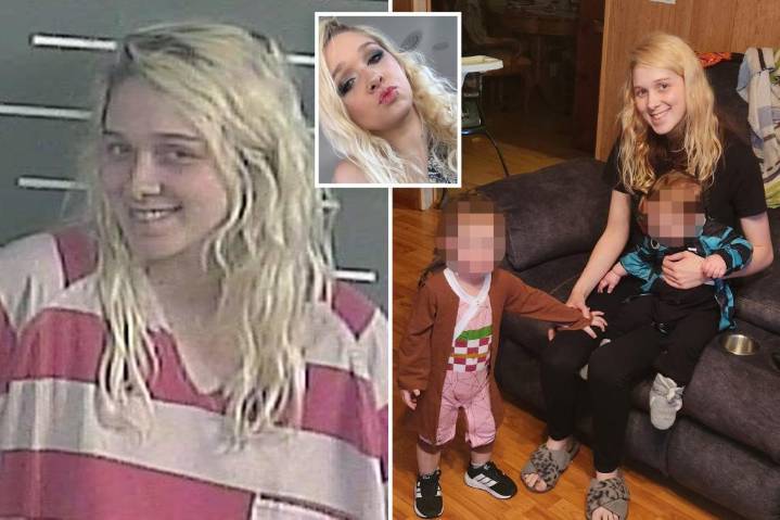 Grinning mom left young kids home alone to ‘go smoke’ weed: affidavit