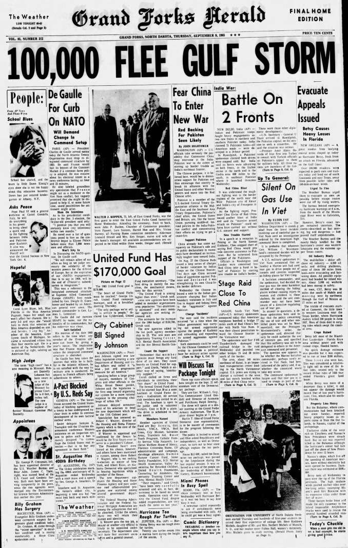 Today in History: September 9, 1965 - Japanese art to be shown at UND