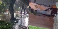Calles inundadas y techos volados: así quedó el AMBA luego de la fuerte tormenta
