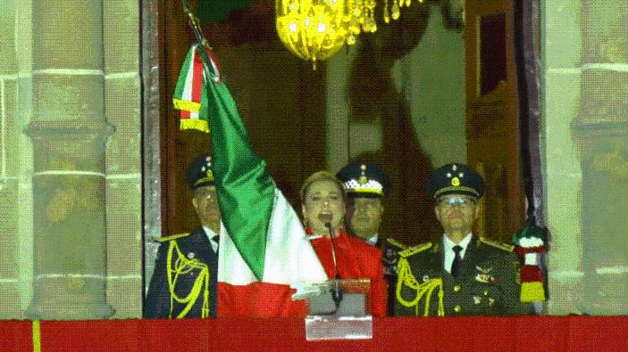 Da Maru Campos su cuarto grito de independencia: viva la unidad de los chihuahuenses