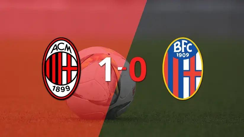Serie A: Apretada victoria de Milan frente a Bologna