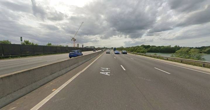 Live A14 updates as crash closes lanes