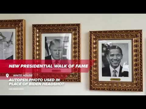 Biden snubbed in new Presidential Walk of Fame
