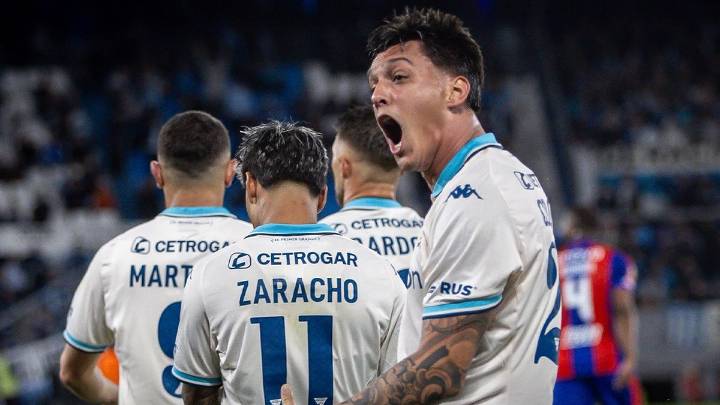 Racing le ganó por 2-0 a San Lorenzo y se ilusiona