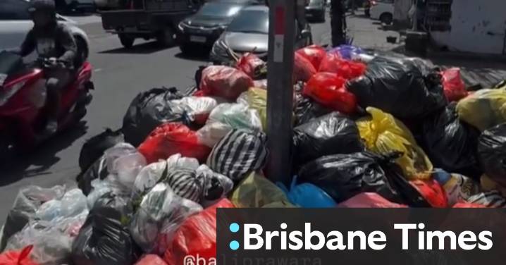 Bali buried in rubbish since new decree for people to manage their own organic waste