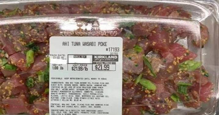 Costco Recalls Ahi Tuna Poke in 30+ States Over Listeria Risk