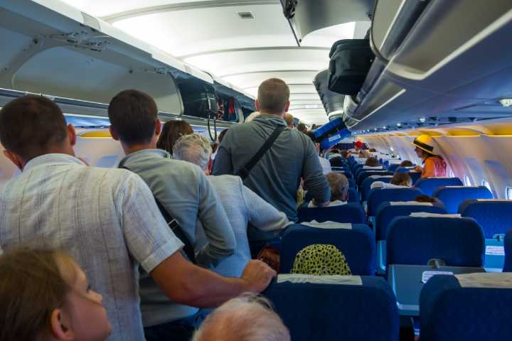 Plane Passenger in Business Class Asks To Swap Seats