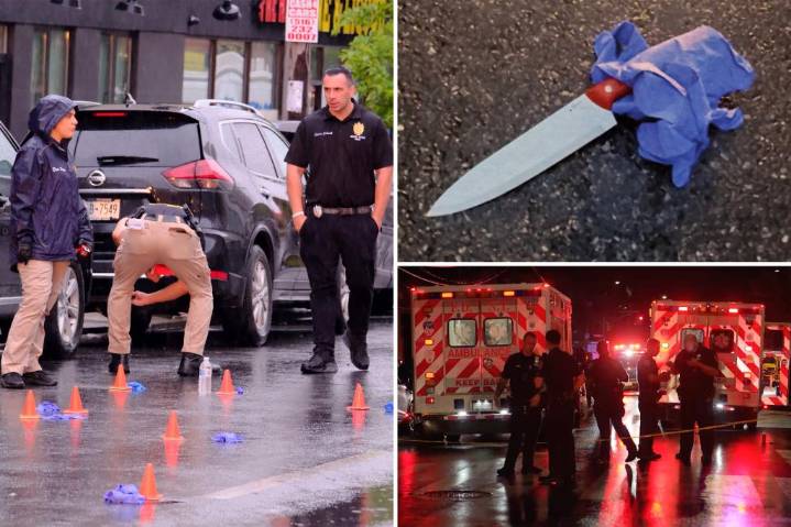 Deranged nut who was gunned down by NYPD ID'd after trying to bust into precinct, slash hero cop's throat