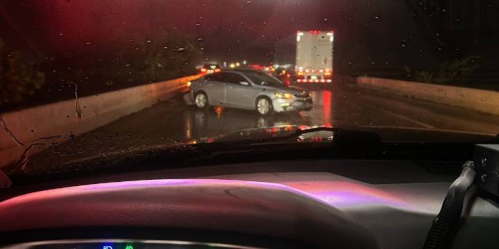 Flooding, multiple crashes reported across Maury County
