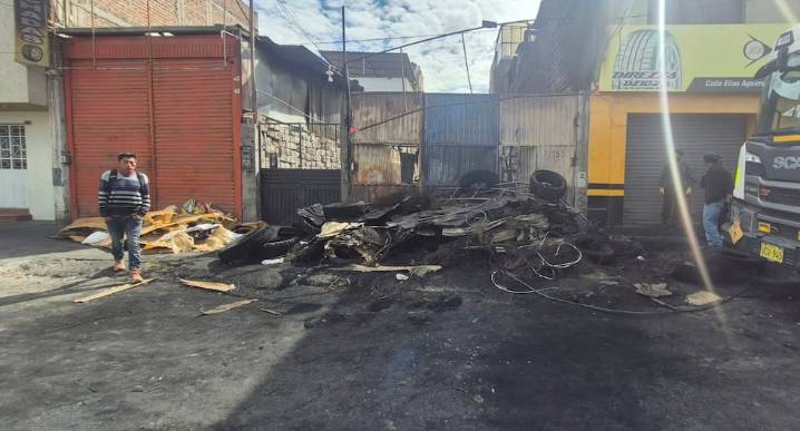 Incendio en Miraflores: Autor intelectual con detención preliminar de tres días