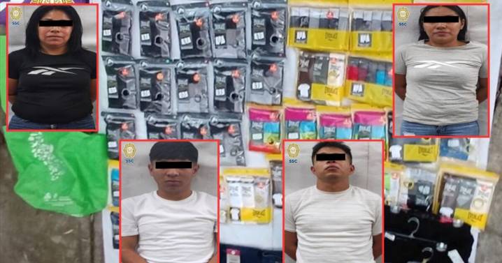 Detenidos en Iztapalapa cinco jóvenes con droga y mercancía; una menor de 14 años tiene cuatro carpetas de investigación