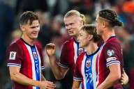Erling Haaland deslumbra con cinco goles y acerca a Noruega a la clasificación para el Mundial 2026