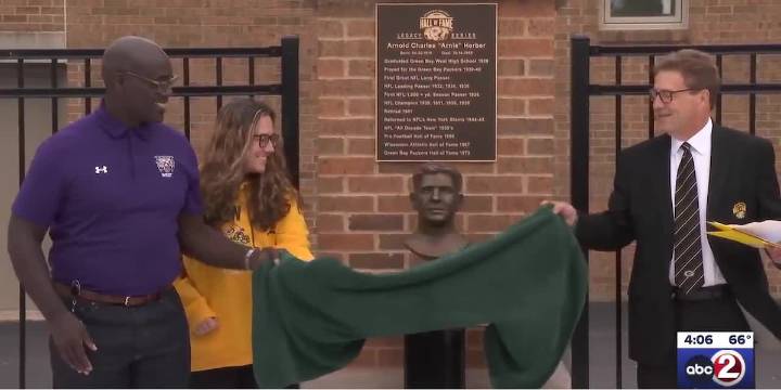 Packers Hall of Fame, Inc. honors Arnie Herber in legacy series