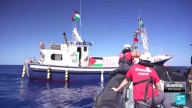Con custodia de Italia y España, la flotilla humanitaria completará la última etapa hacia la Franja de Gaza