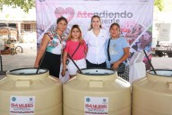 Atenea Gómez Ricalde presenta avances del Primer Informe de Resultados en programas sociales de Isla Mujeres